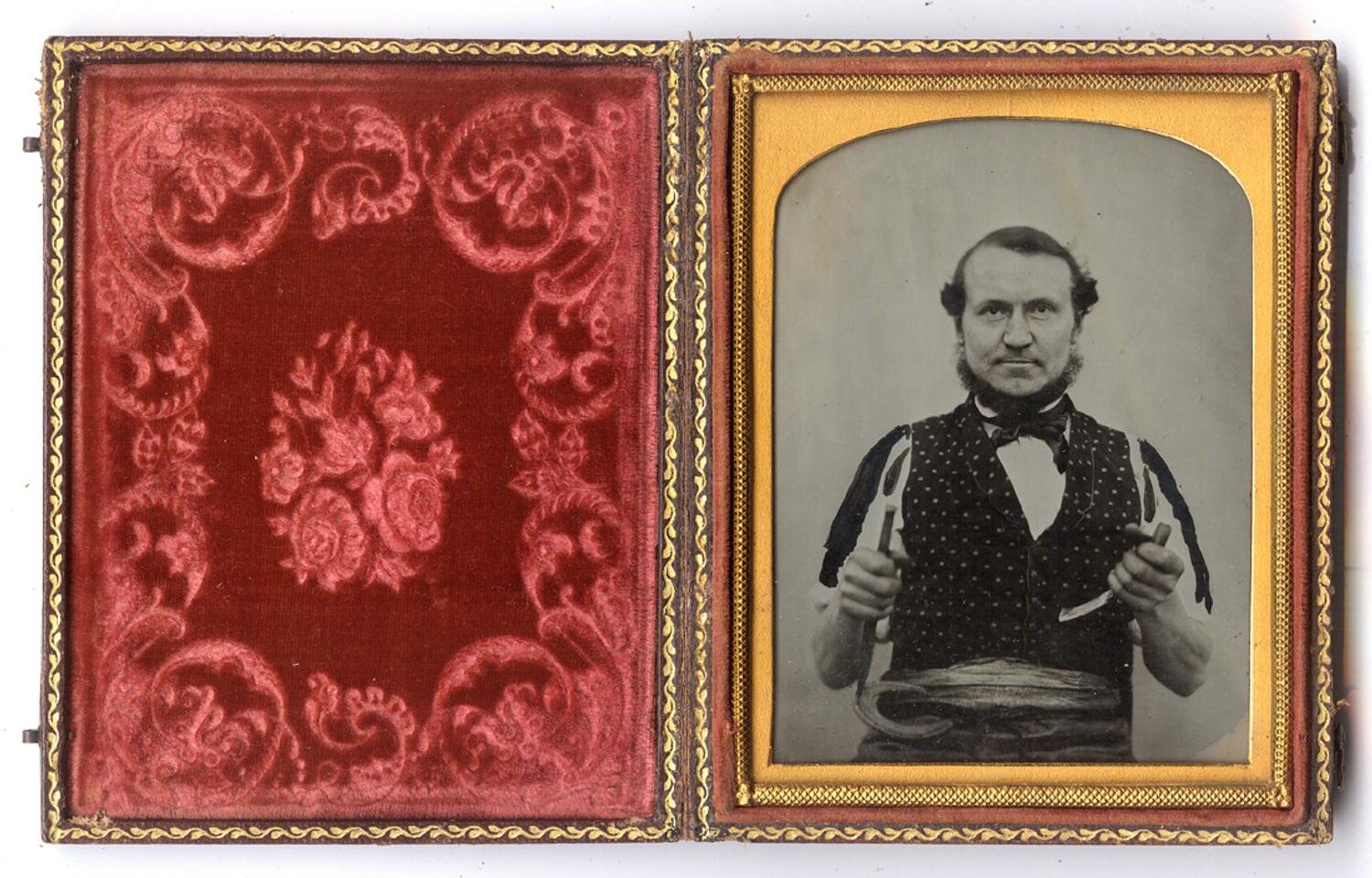 [Ambrotypes] Pair of Occupational Ambrotypes