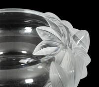 A Lalique Pivoines Center Bowl