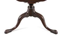 A George III Mahogany Tilt Top Table
