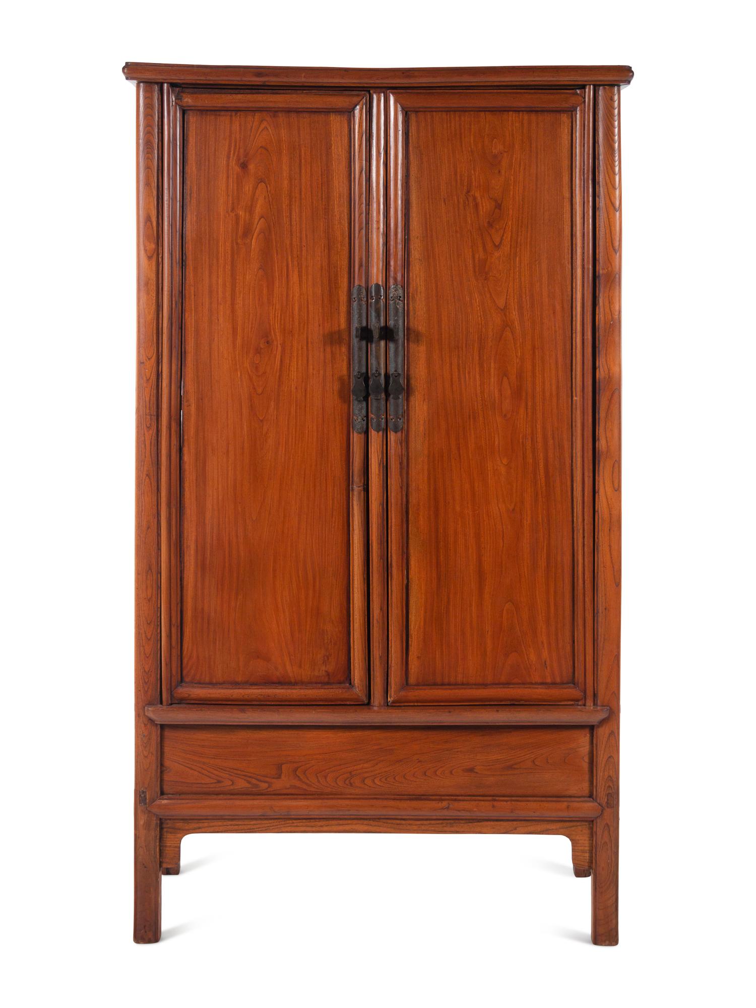 A Large Jumu Round-Corner Cabinet, Yuanjiaogui