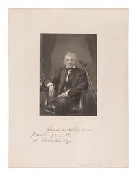 STEPHENS, Alexander (1812-1883). Gen. Nathaniel Lyon and Missouri in 1861 . SIGNED by Stephens. [With:] Engraving.