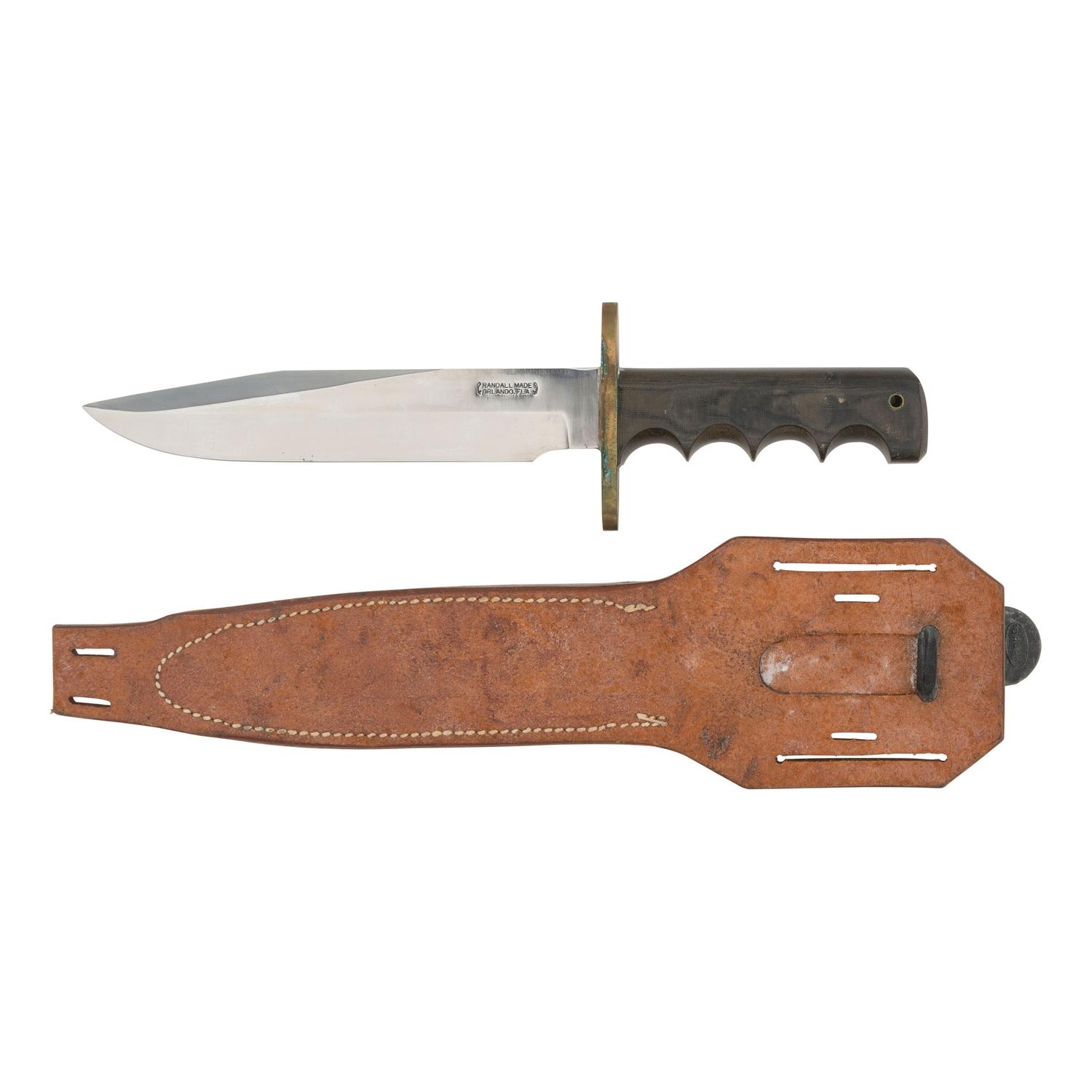 Randall Model 14 Attack Knife with Diver's Sheath