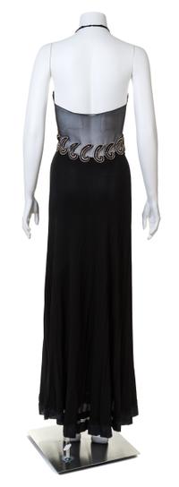A Galanos for Amelia Gray 1960s Black Halter Gown, No size.