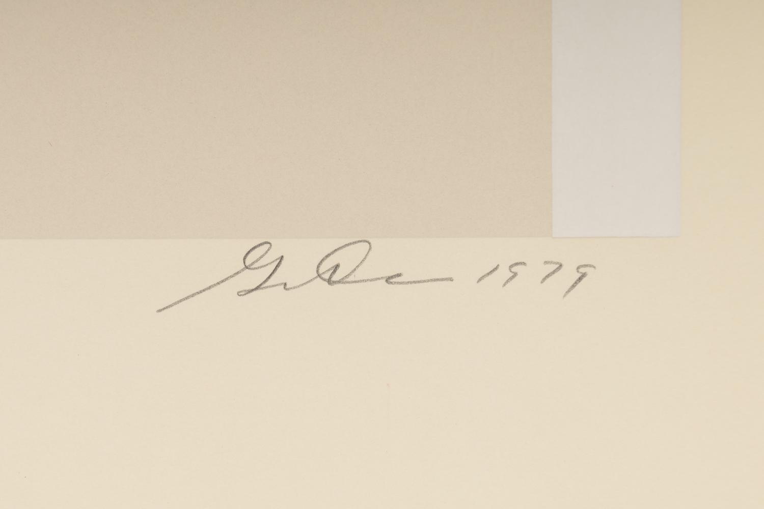 Homage to Barnett Newman , 1979
