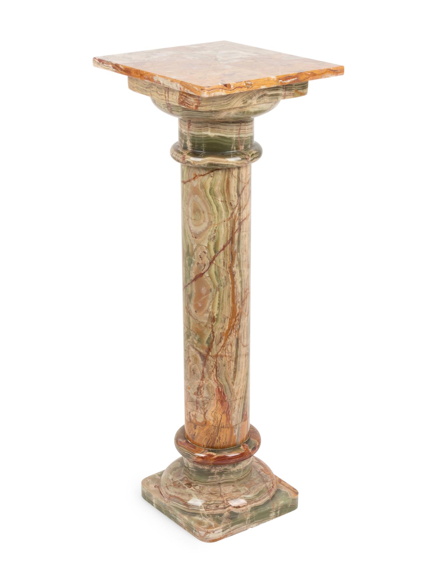 An Onyx Pedestal