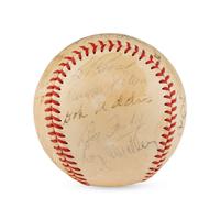 A 1952 Chicago Cubs Team Signed Autograph Baseball