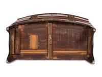 A Regency Satinwood-Inlaid Mahogany Bowfront Chest of Drawers