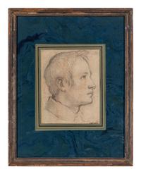 Portrait of a Young Man in Profile