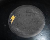 Blackware Pottery Bowl, with Soft Mirror Finish