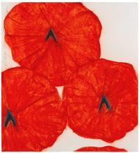 Three Red Flowers, May 20, 1997,