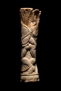 An Etruscan Bone Mirror Handle