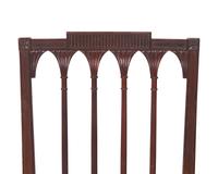 A Set of Four Federal Style Mahogany Side Chairs