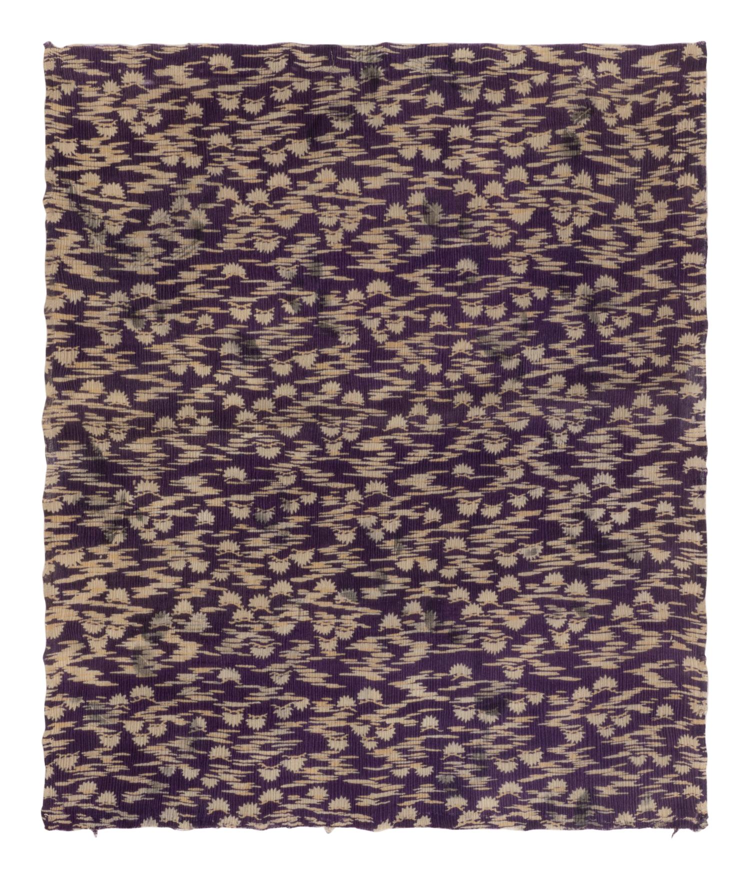 RELEASED TO MUSEUM -- Eight Japanese Silk Textile Panels