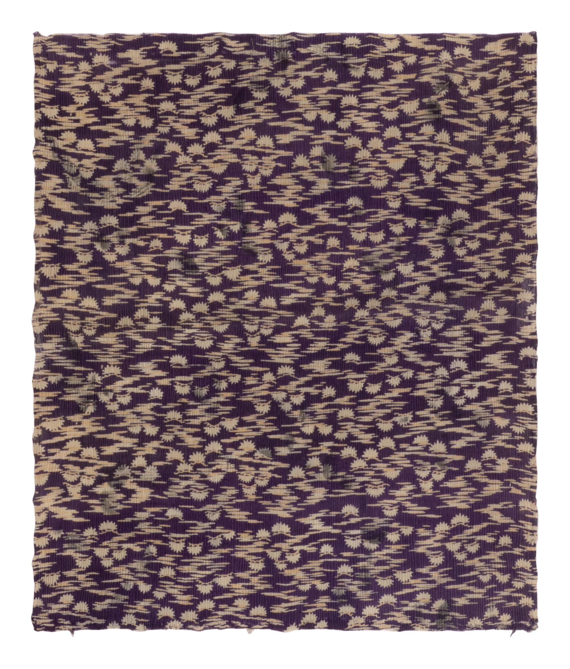 RELEASED TO MUSEUM -- Eight Japanese Silk Textile Panels