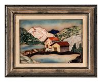 Five Framed Pietra Dura Plaques