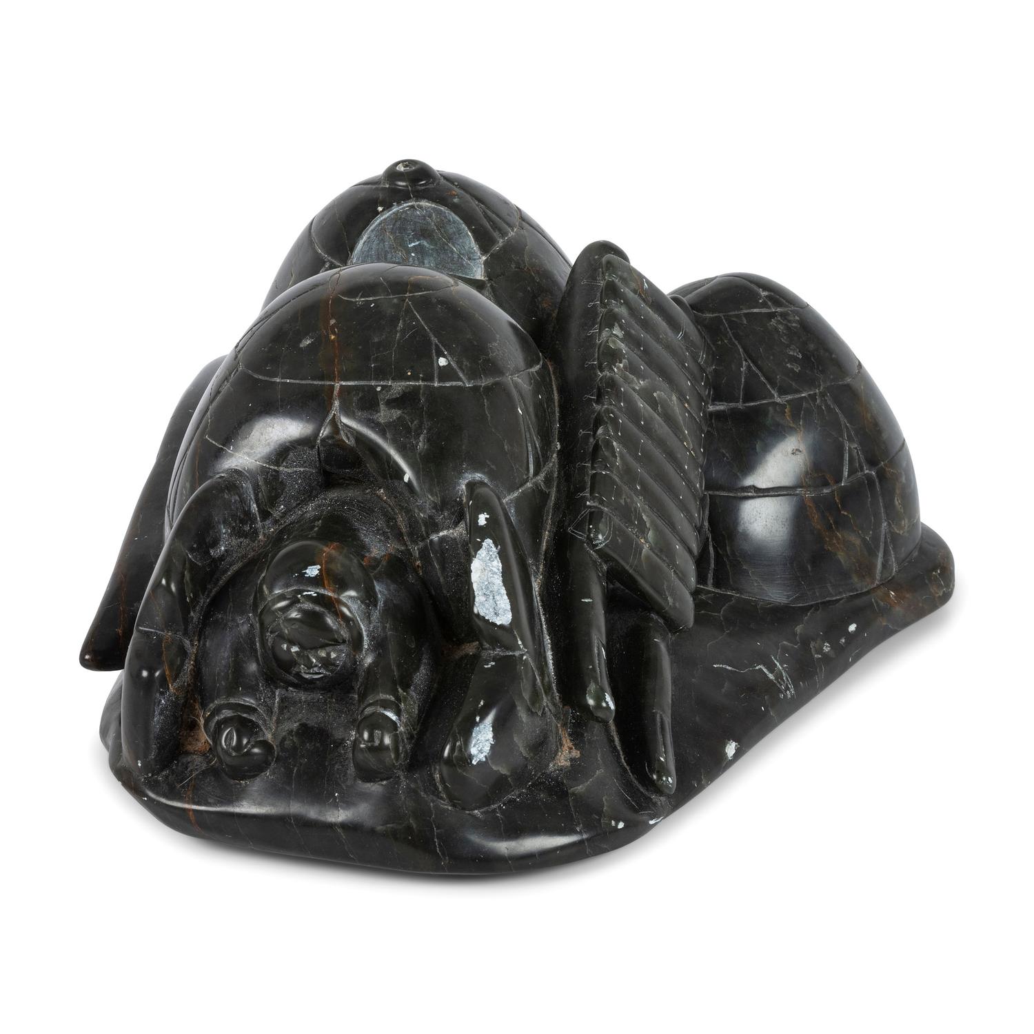 Group of Inuit Soapstone Carvings