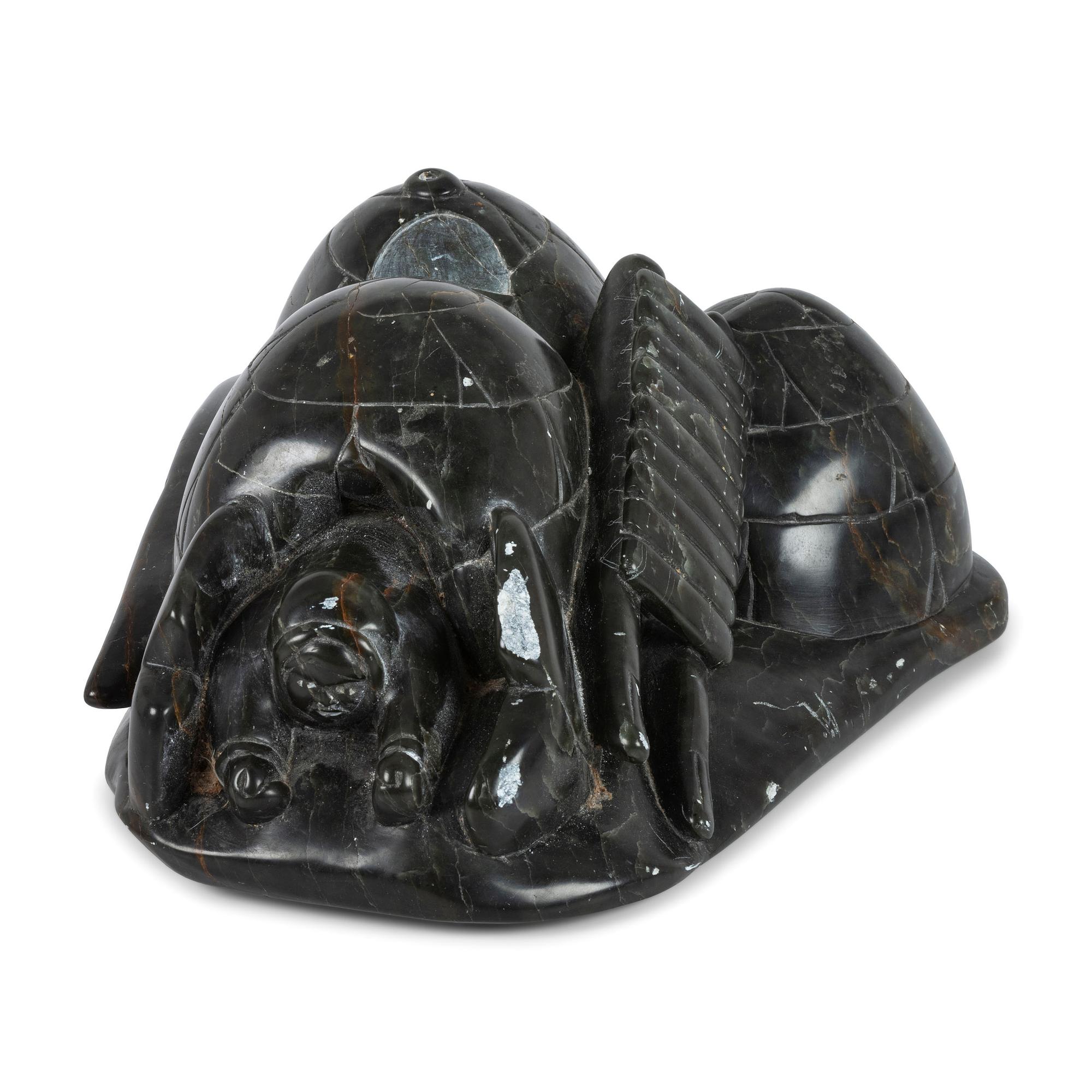 Group of Inuit Soapstone Carvings