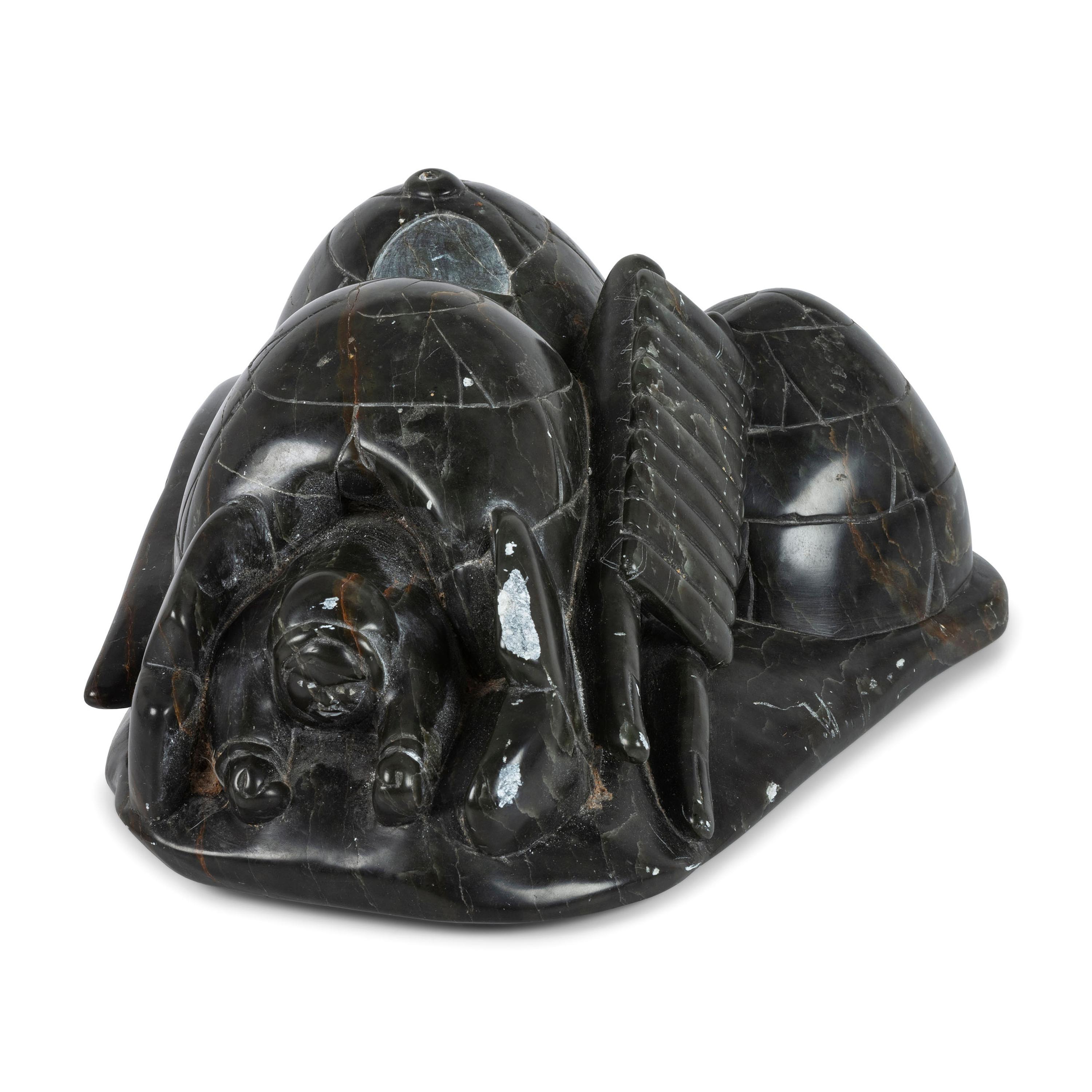 Group of Inuit Soapstone Carvings