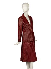 Gucci, Leather Jacket & Skirt, 1977