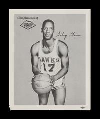 A 1959-60 St. Louis Hawks Bush Bavarian Beer Team Basketball Card Set