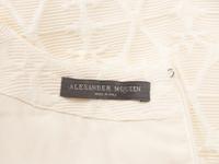 Alexander McQueen, White Jacquard Gown