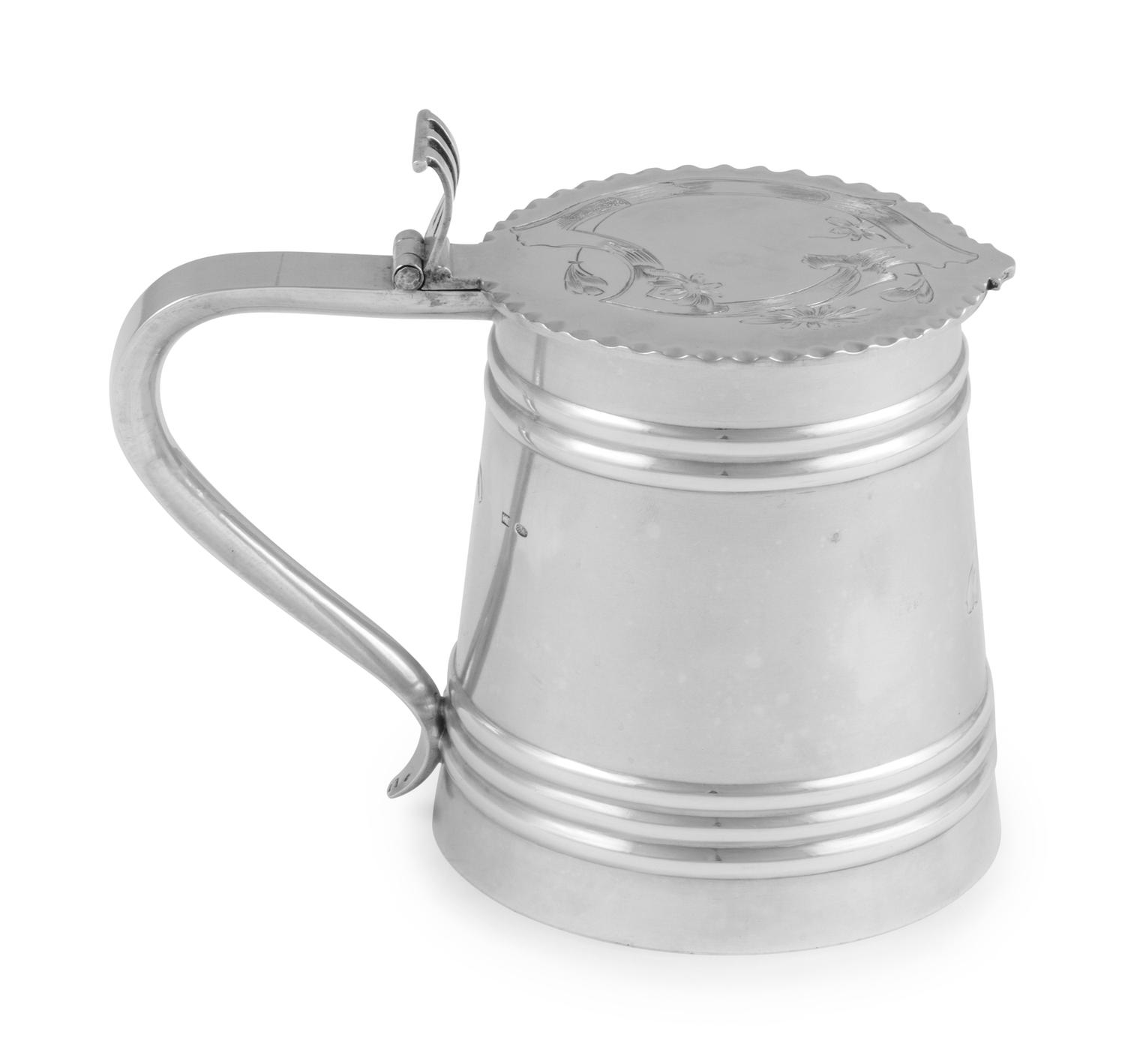 A Russian Silver Tankard