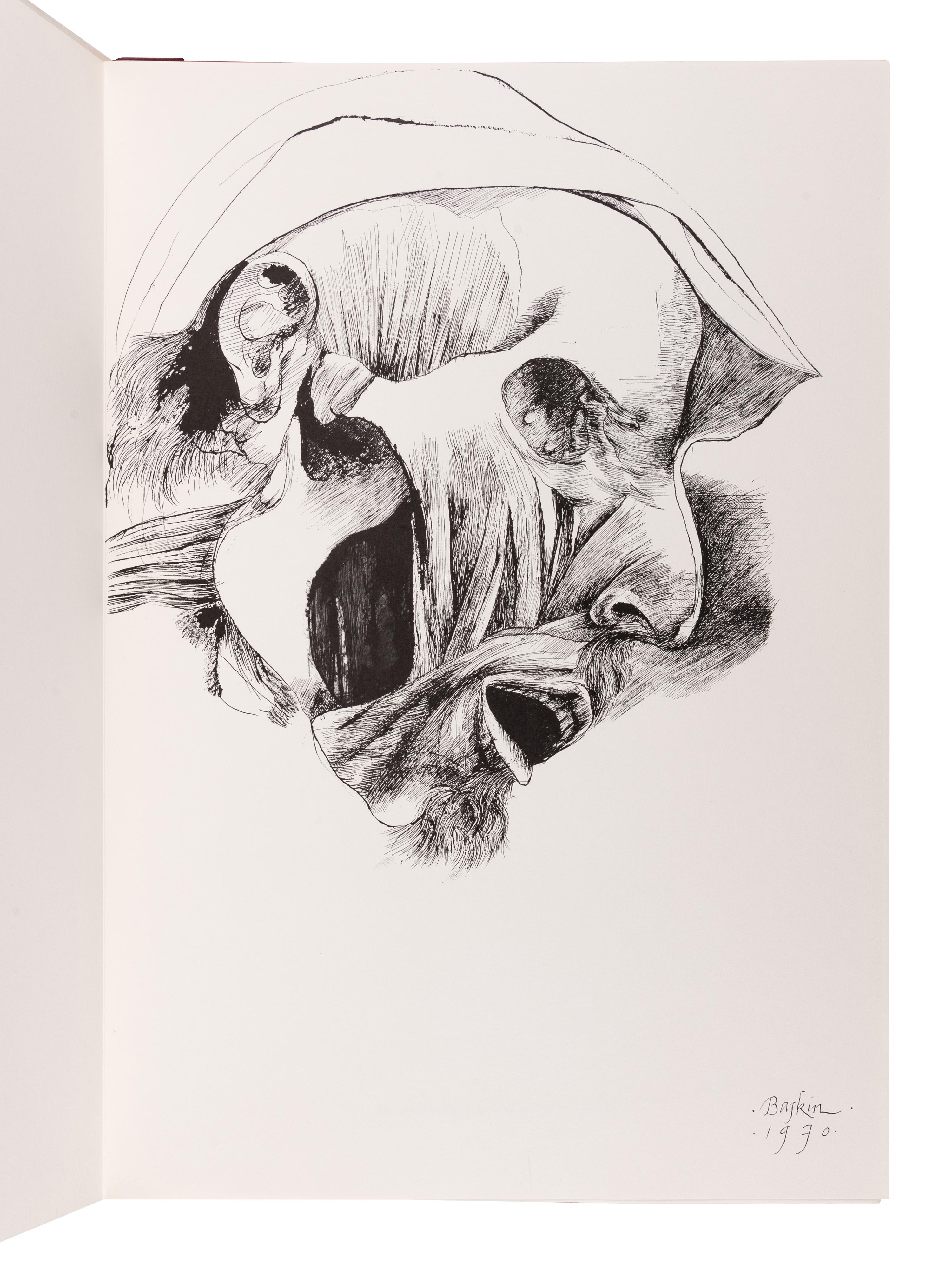BASKIN, Leonard (1922-2000). Ars Anatomica. A Medical Fantasia . New York: Medicina Rara, 1972.