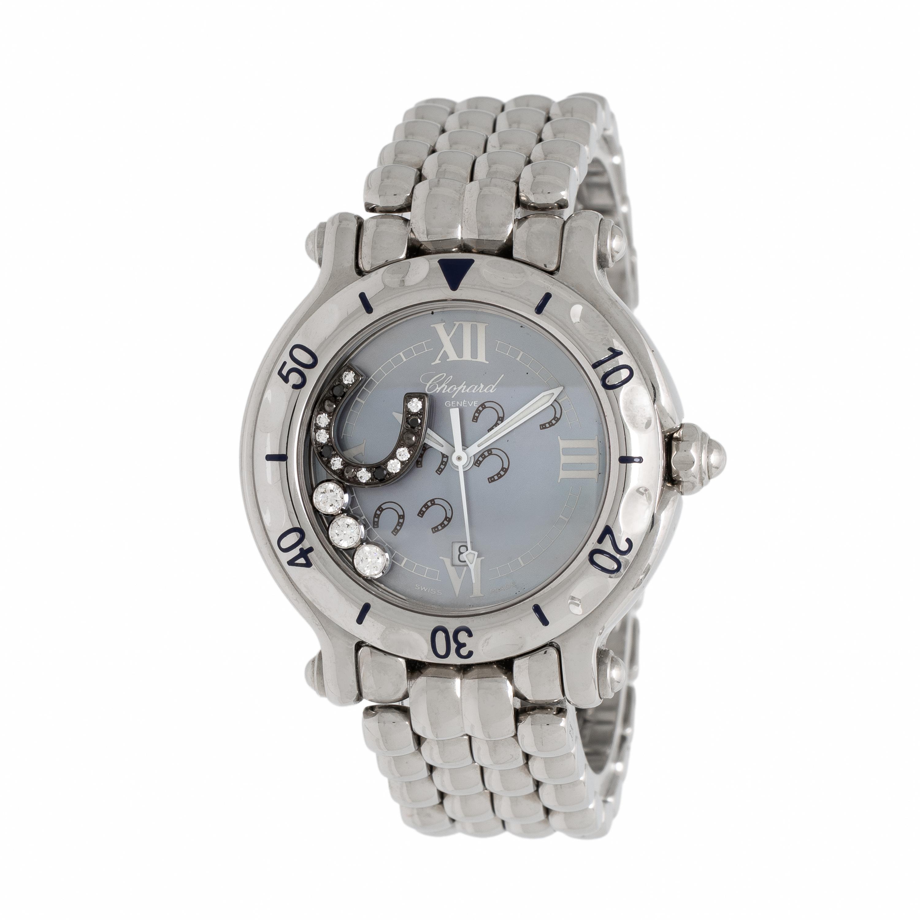 Chopard, Ref. 27/8423, Stainless Steel 'Happy Sport' Watch