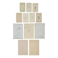 [Americana] G roup of 20 items related to writers and publishers including George Curtis, Marcus Pomeroy, and the Harper Brothers