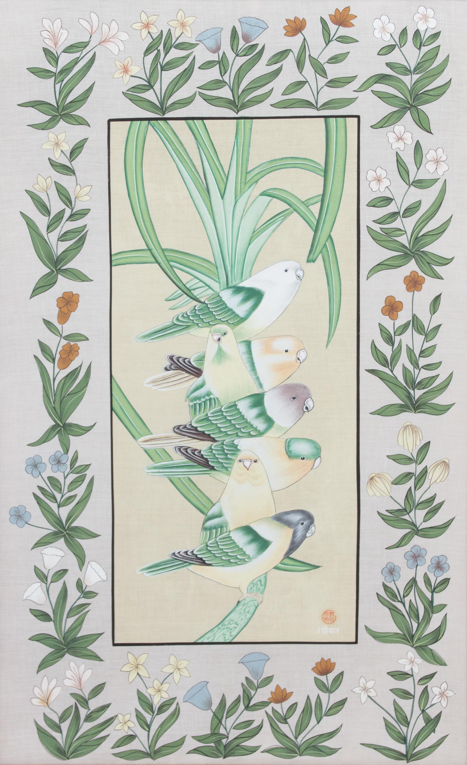 Artist Unknown, (Indian, 20th Century), Birds