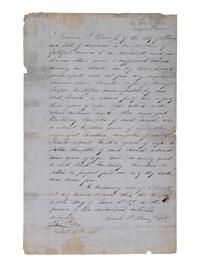 [ENSLAVEMENT]. Manuscript manumission of 4 enslaved women by Francis P. BLAIR. St. Louis, MO, 1859.