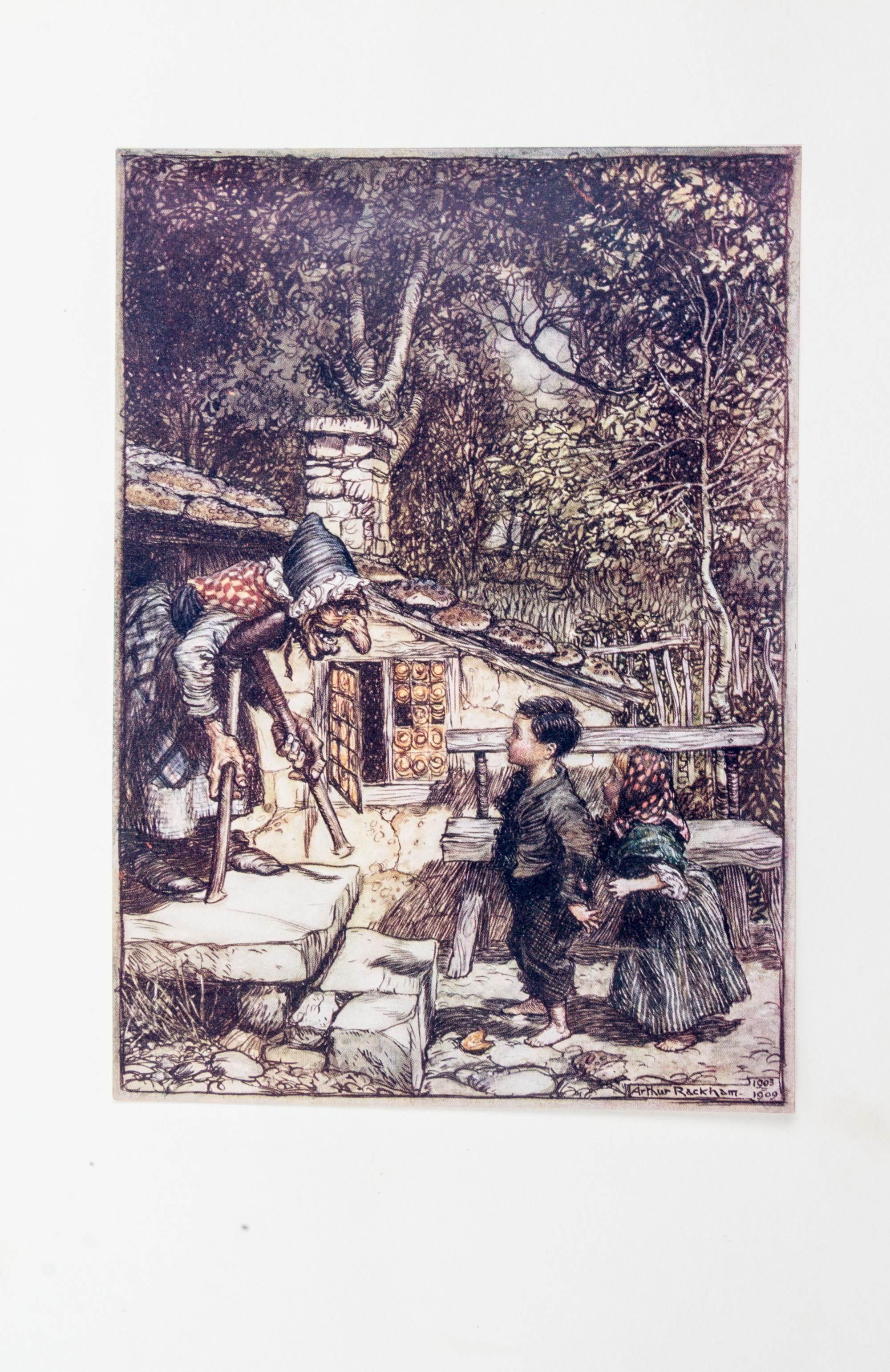 RACKHAM, ARTHUR. The Fairy Tales of the Brothers Grimm. London, 1909. Signed, limited.