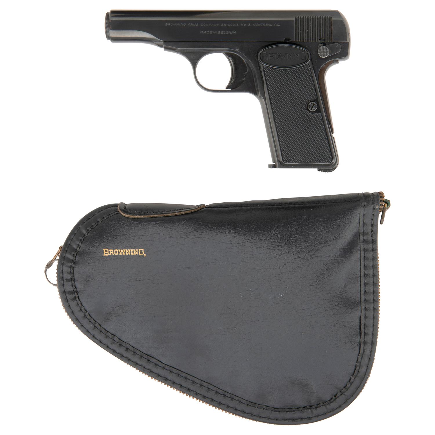 **Browning Arms Company Model 1955/1910 in Soft Case