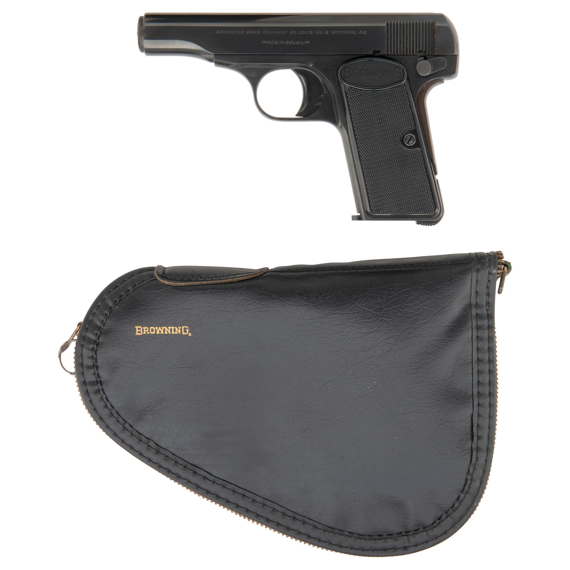 **Browning Arms Company Model 1955/1910 in Soft Case