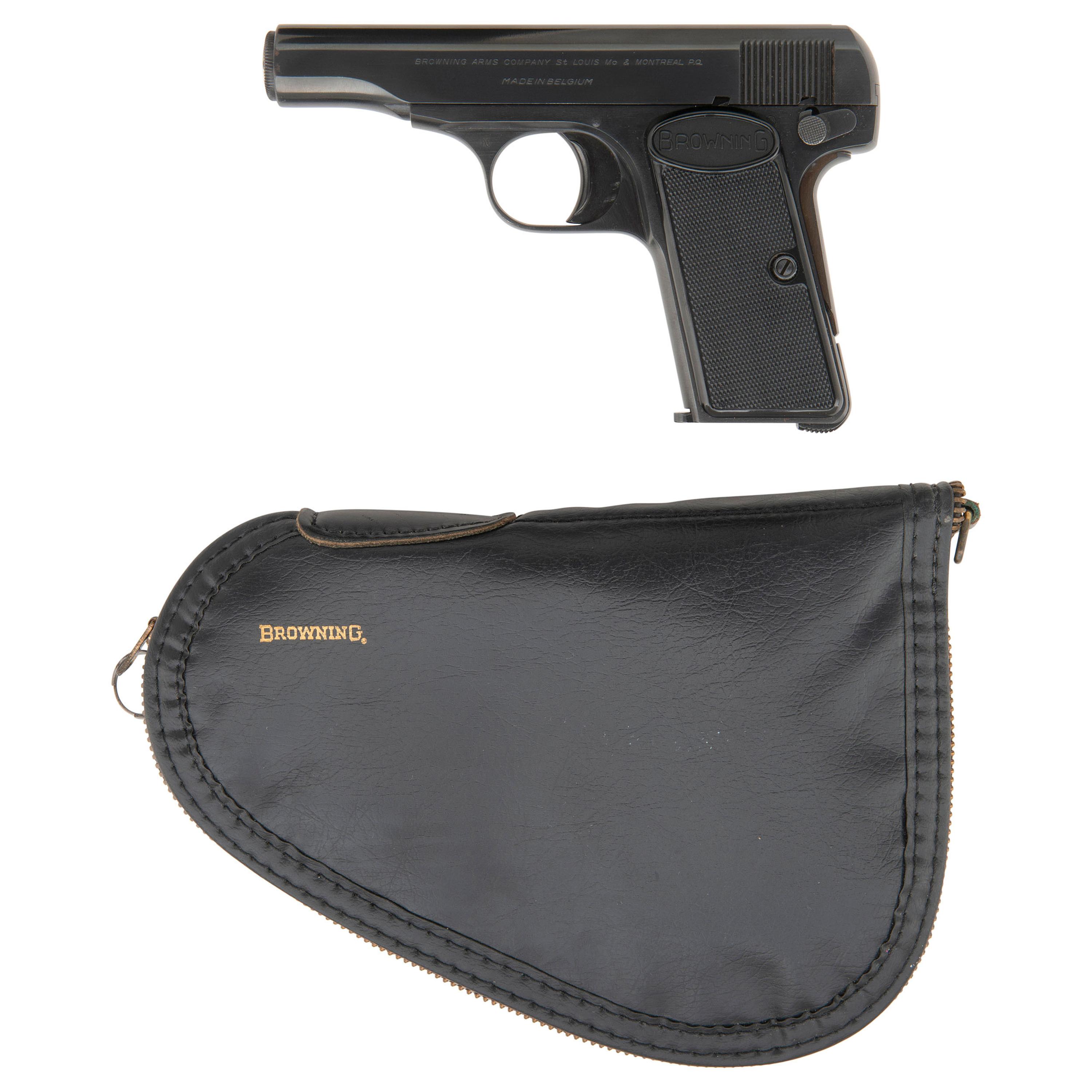 **Browning Arms Company Model 1955/1910 in Soft Case