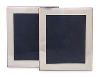 A Set of Four Italian Silver Picture Frames