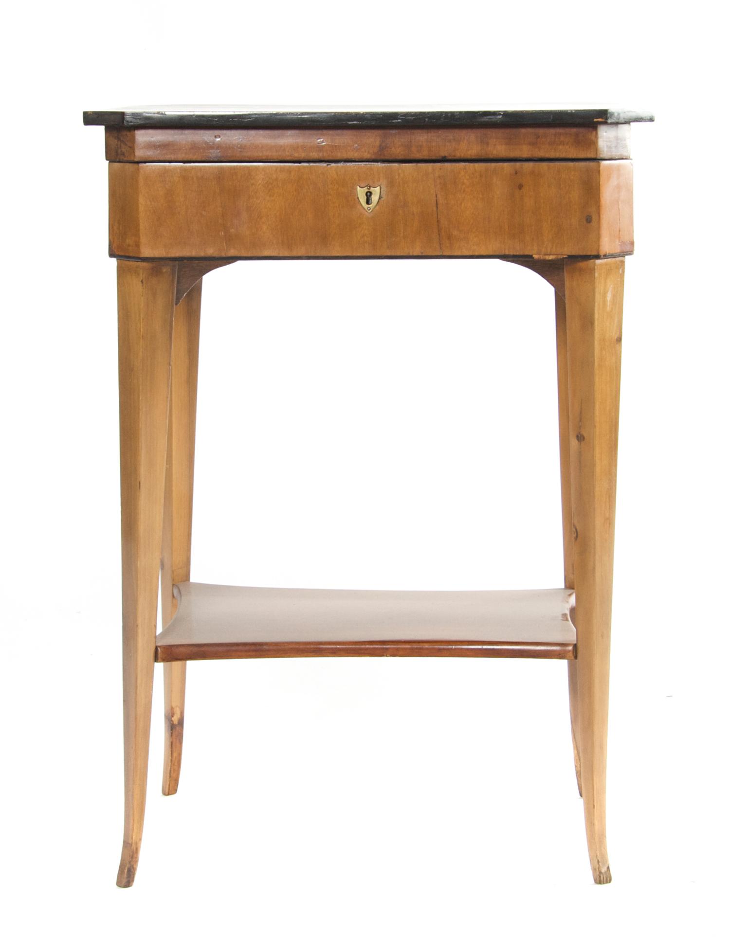 A German Fruitwood Dressing Table
