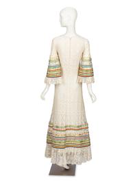 Giorgio di Sant'Angelo, Lace Maxi Dress, 1970's