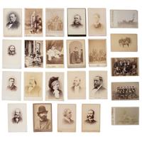 [Early Photography] Group of 115 Cabinet Cards by Brady and Bell
