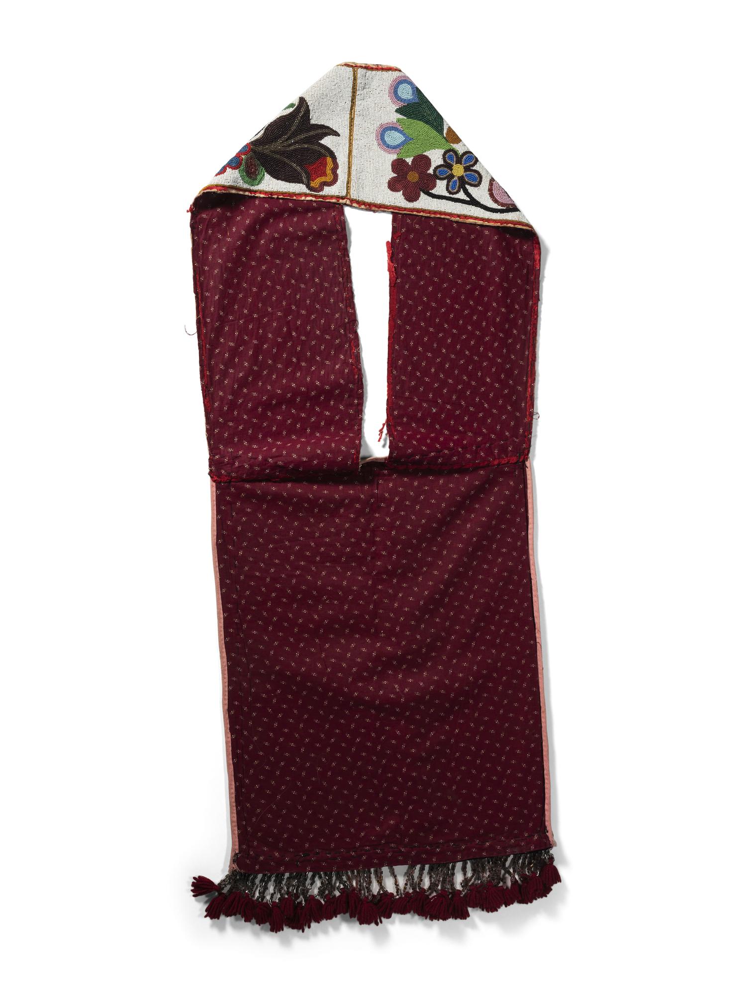 Anishinaabe Beaded Bandolier Bag