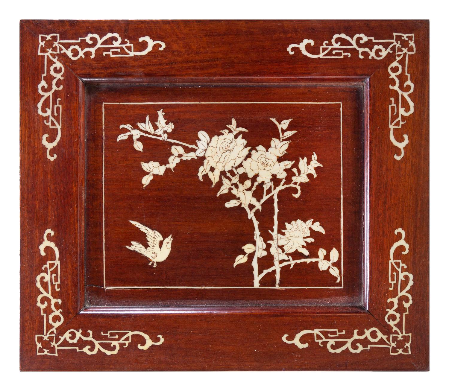 A Set of Four Chinese Hardwood Nesting Tables