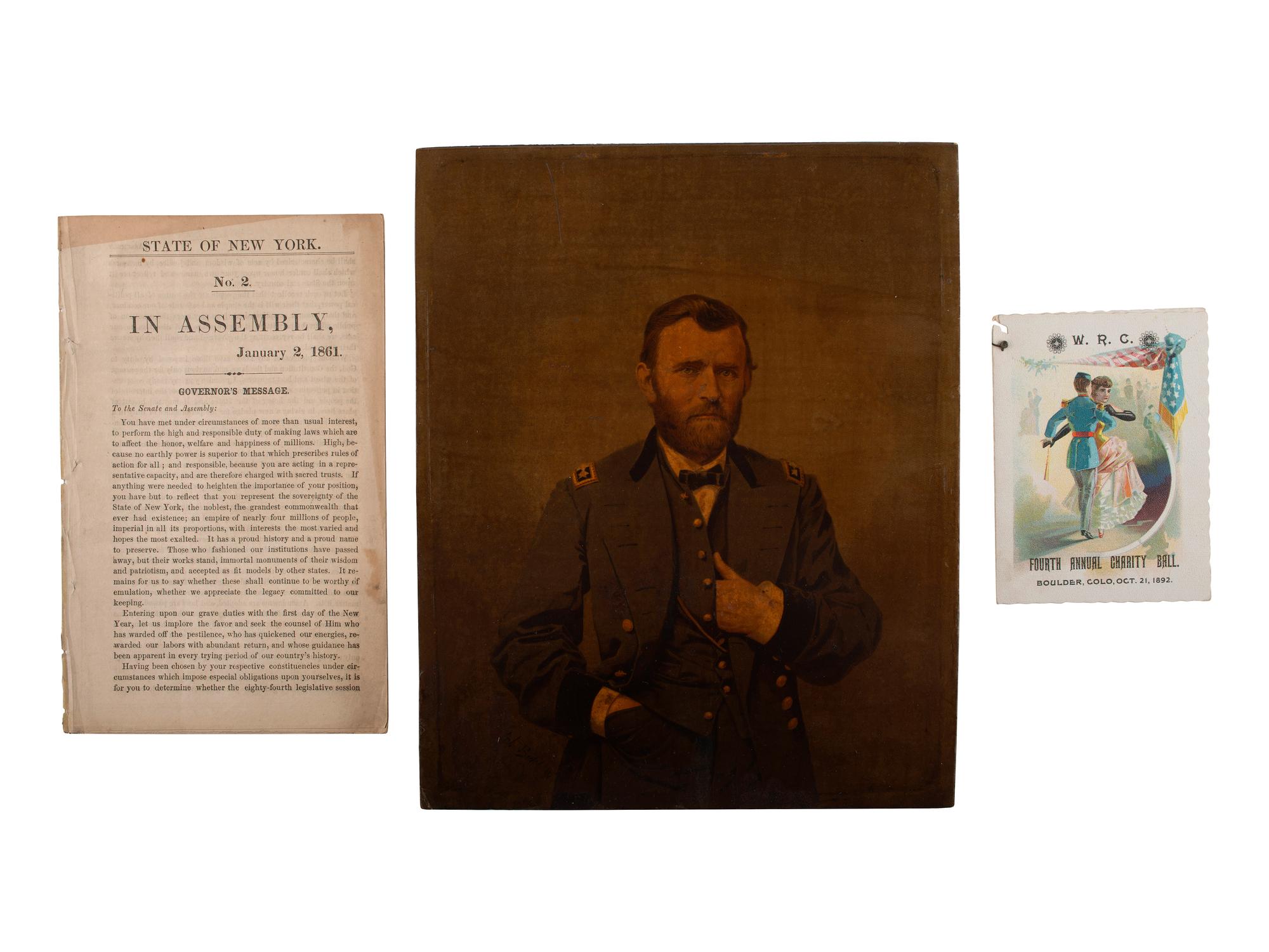 [CIVIL WAR]. A large group of War-period and GAR sheet music, pamphlets, and ephemera.