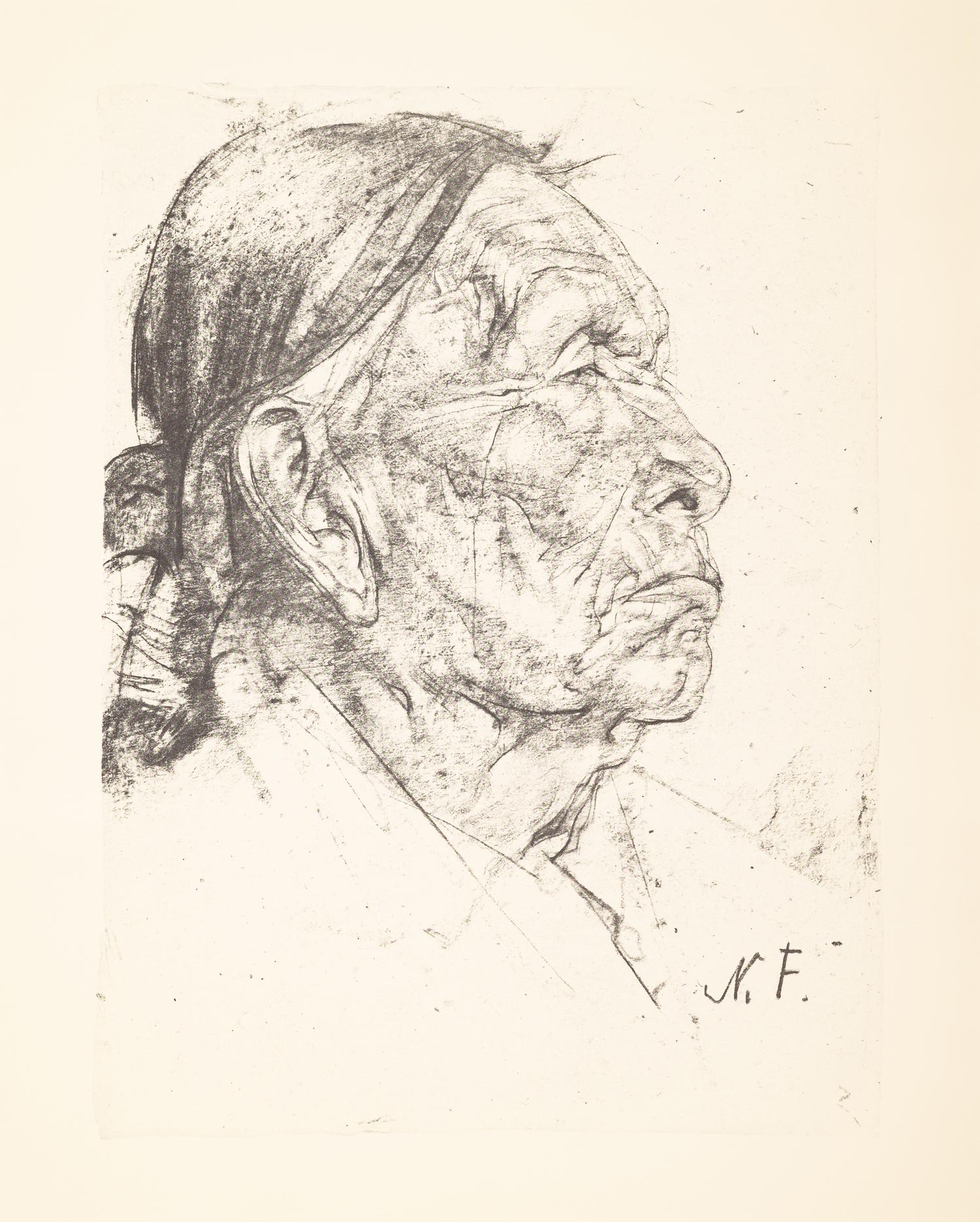 The Charcoal Drawings of Nicolai Fechin (16 prints in their original portfolio)