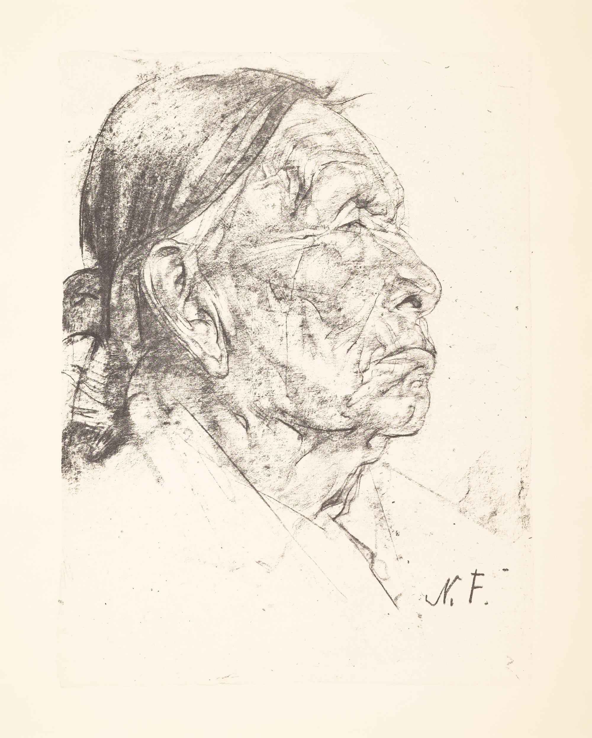 The Charcoal Drawings of Nicolai Fechin (16 prints in their original portfolio)
