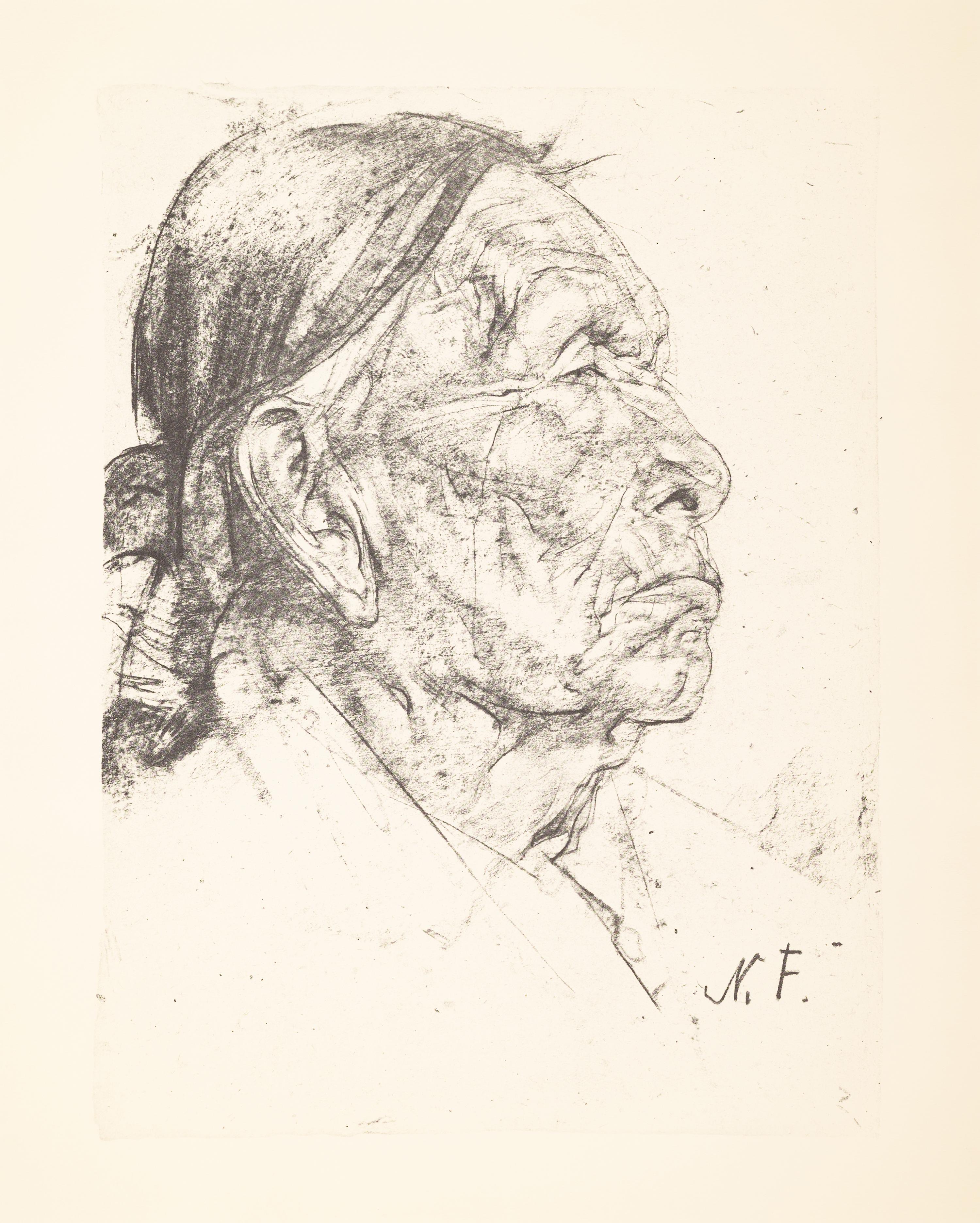 The Charcoal Drawings of Nicolai Fechin (16 prints in their original portfolio)