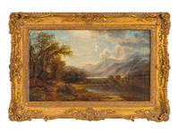 View of Lake George and the Adirondack Mountains, New York