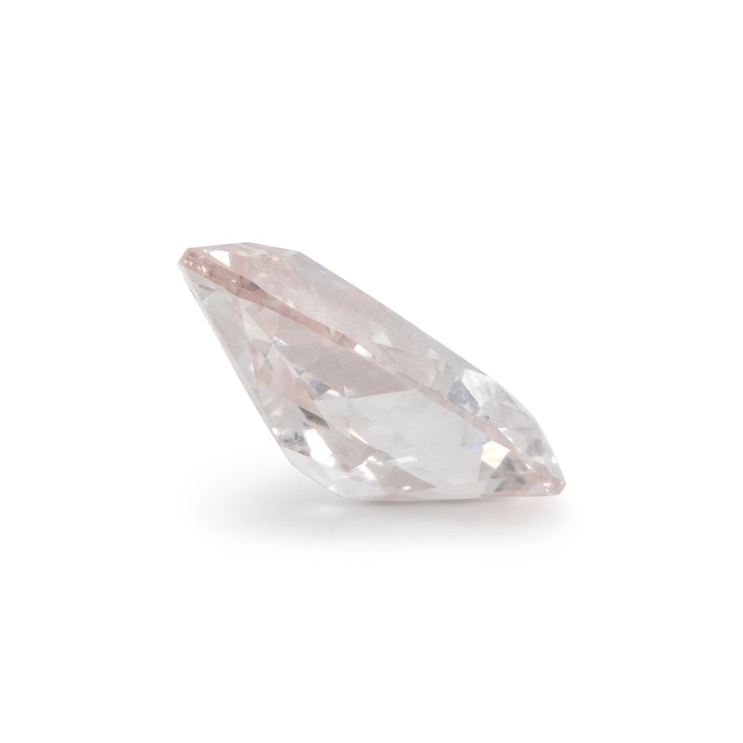 1.60 CARAT LIGHT PINK PEAR BRILLIANT CUT DIAMOND