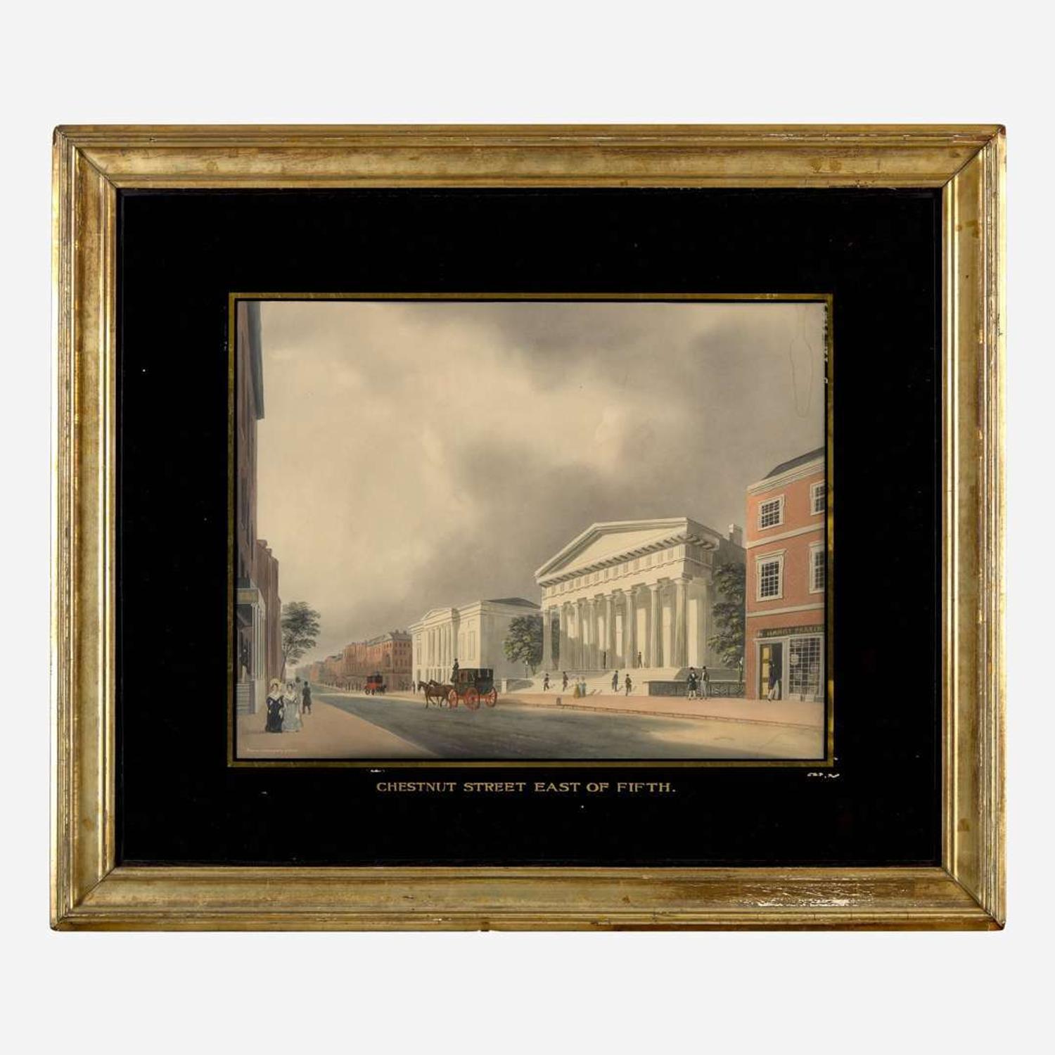 American School 19th century Chestnut Street East of Fifth, late 19th century