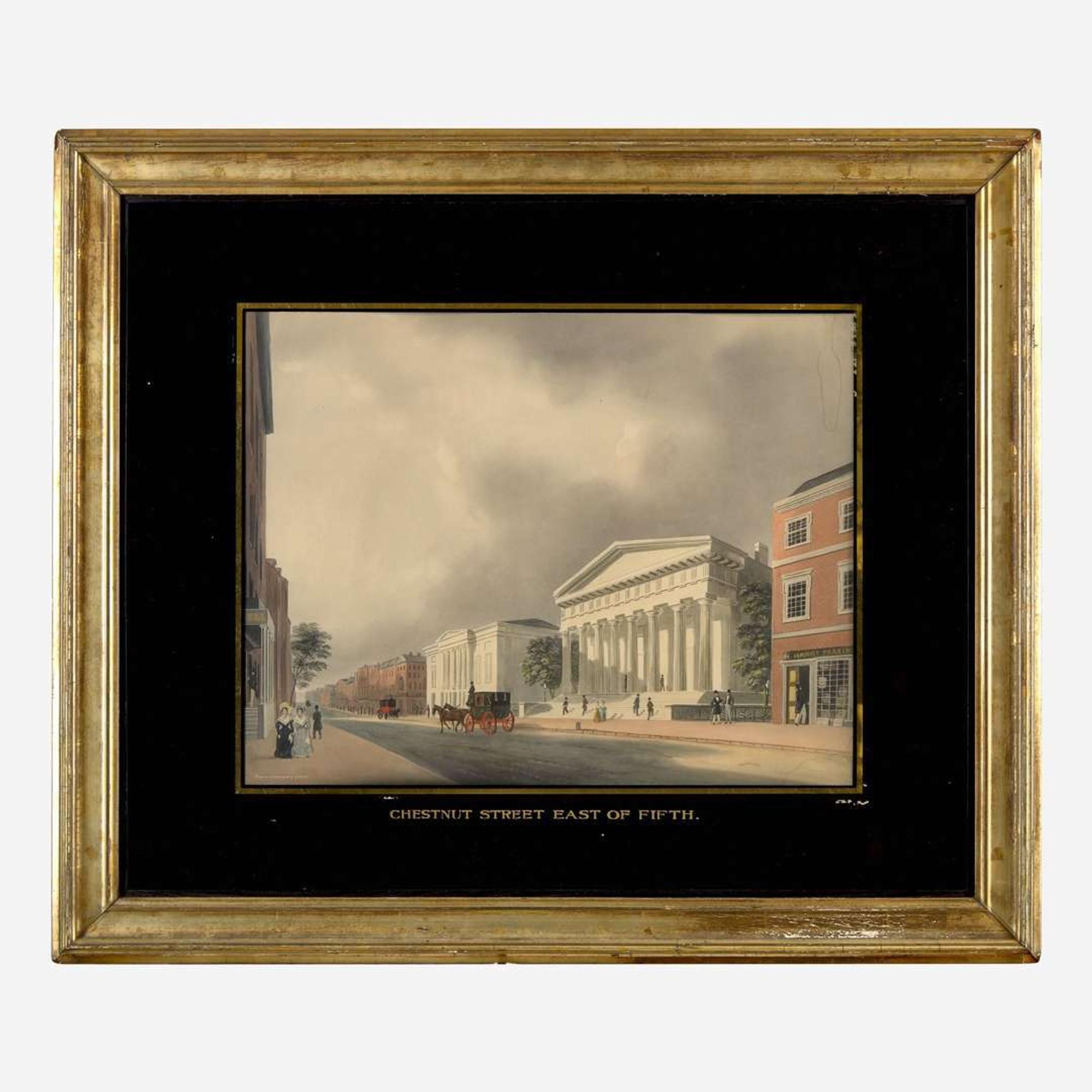 American School 19th century Chestnut Street East of Fifth, late 19th century