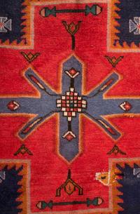 A Caucasian Style Wool Rug